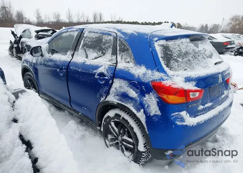 2017 Mitsubishi Outlander Sport 2.4 Se из США, поврежденный, VIN JA4AR3AW1HZ032259